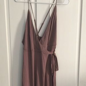 Wrap maxi dress